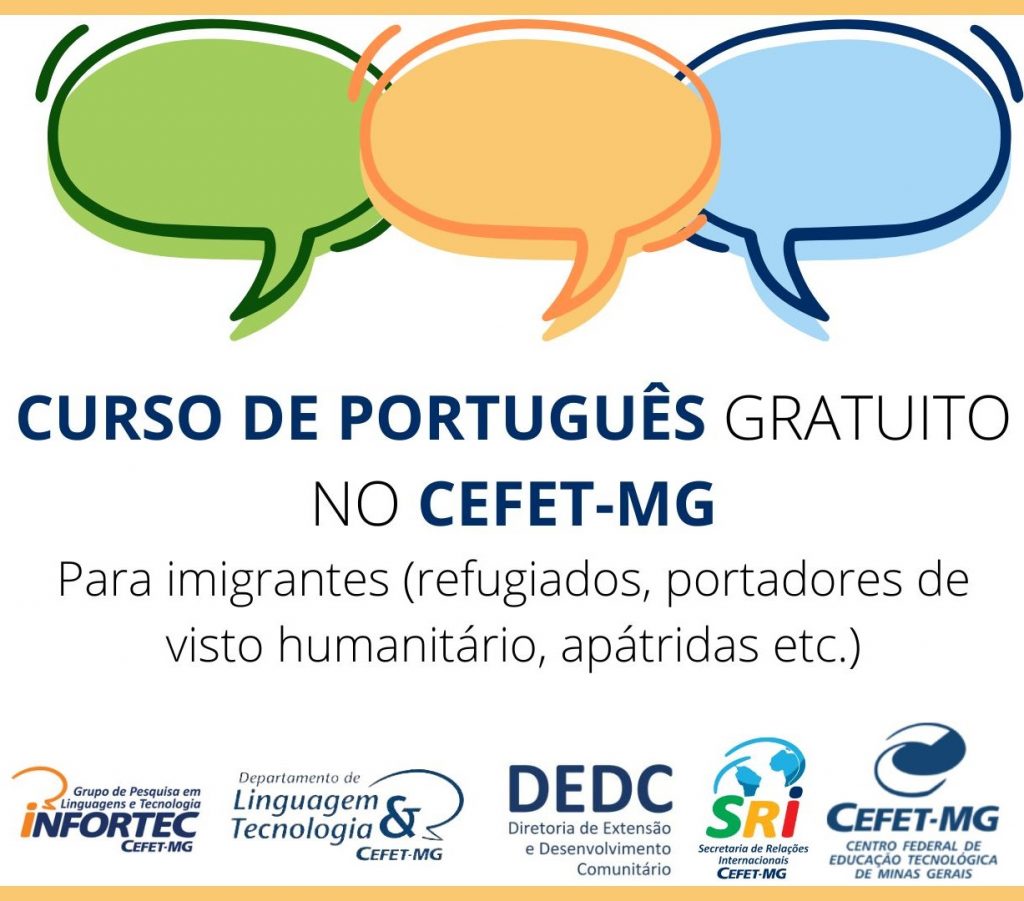 Inscrições abertas para curso de português para estrangeiros (PLAC